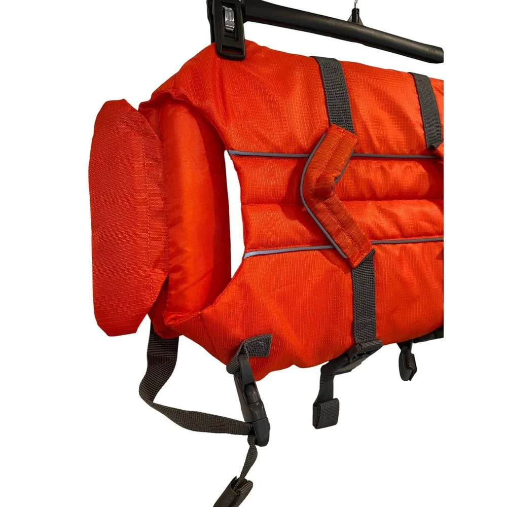 Outward‎ Hound Orange Dog Life Vest Jacket Flotation Device M